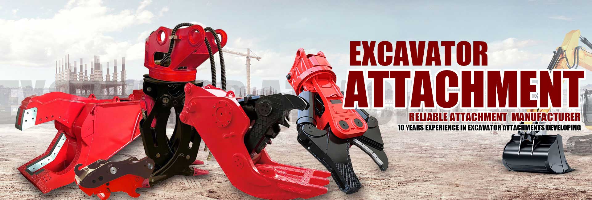 Excavator Attachments Manufacturer