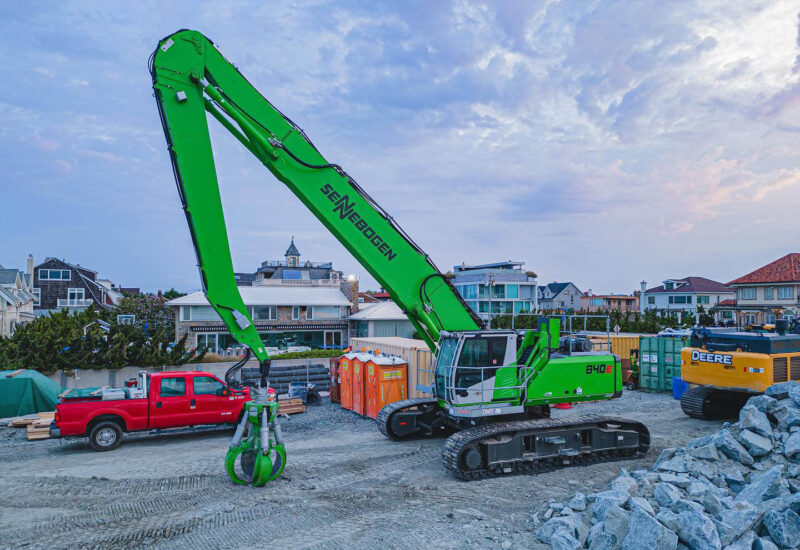 Excavator Material Handling Boom