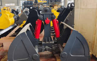 excavator clamshell bucket