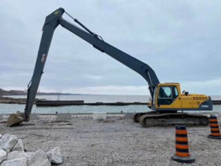 Long Arm of the Excavator