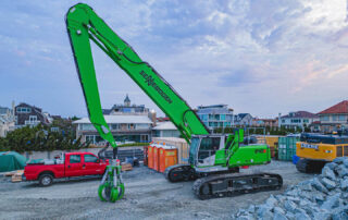 Excavator Material Handling Boom