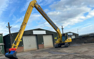 Komatsu Excavator Long Boom